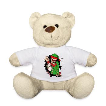 saltbae SANTA ELF - Nounours - blanc - Devant