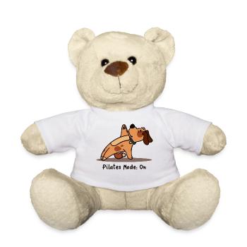 Sweet Dog Pilates Fitness Entraînement - Nounours - blanc - Devant