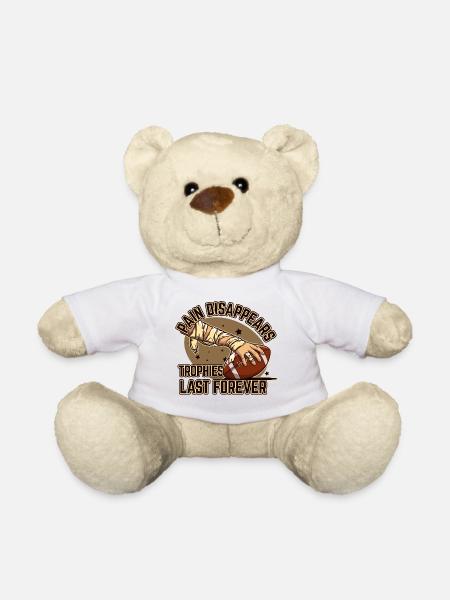 American Football Motivation Sieger Team Spruch - Teddy - Weiß