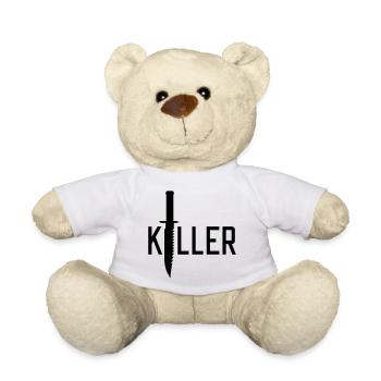 Killer - Teddy Bear - white - Front