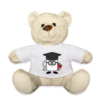 Gscheidhaferl - Geschenkidee - Teddy - Weiß - Vorne