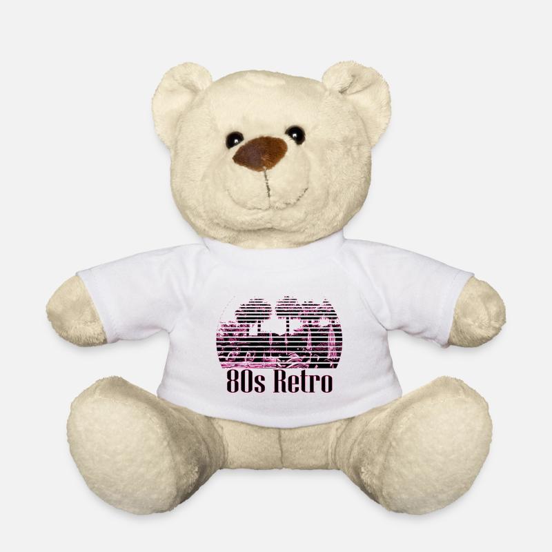 80s_Retro - Nounours - blanc