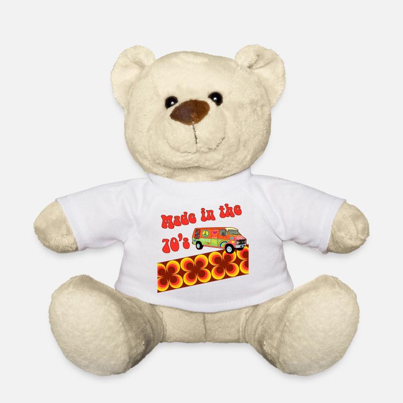 made in the 70s - Teddy - Weiß