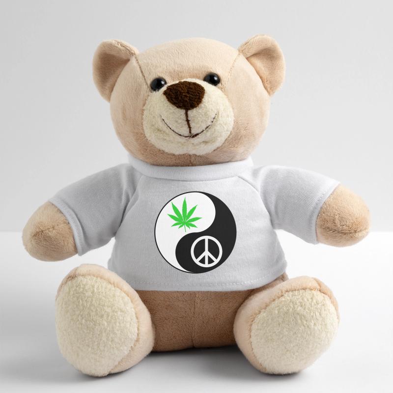 Conception de la feuille de paix YinYang Nounours