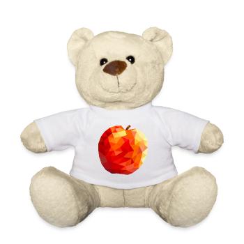 Apfel - Teddy - Weiß - Vorne