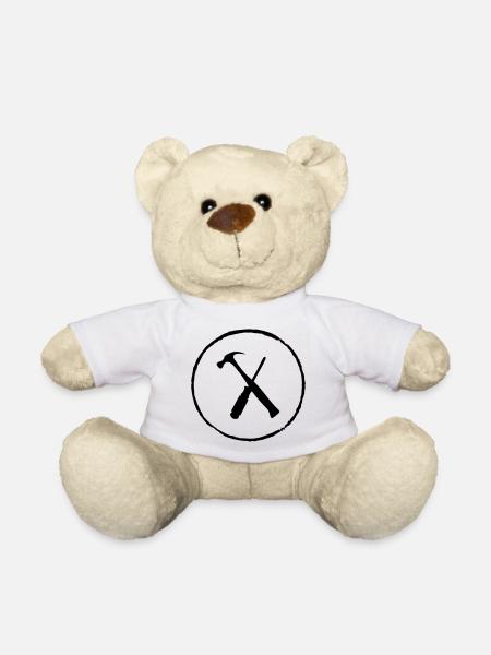 Tools - bricolage - Nounours - blanc