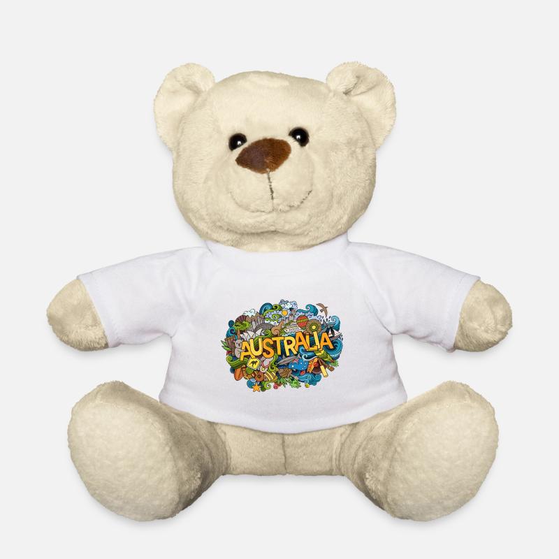 Australien - Teddy - Weiß