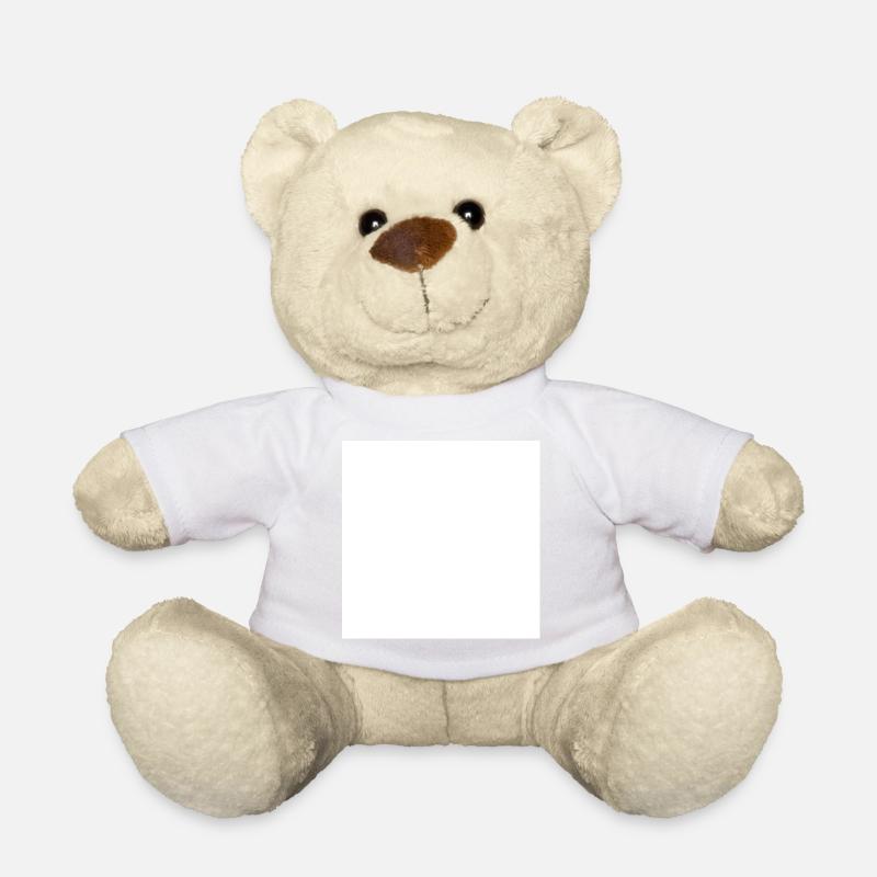 Quadrat Weiß - Teddy - Weiß