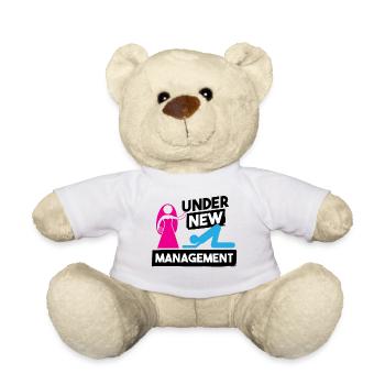 Enterrement de vie de jeune fille - Nounours - blanc - Devant