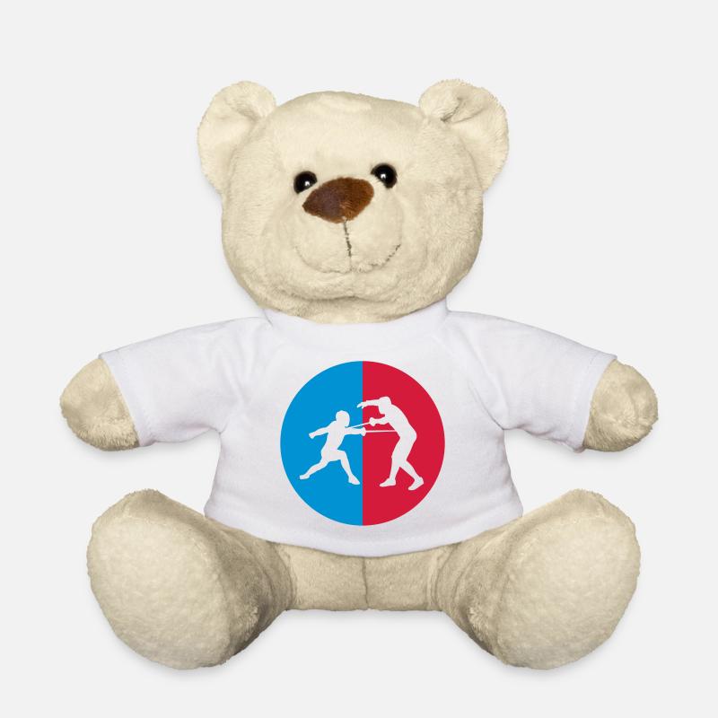 Fencing / Escrime / Fechten - Teddy - Weiß