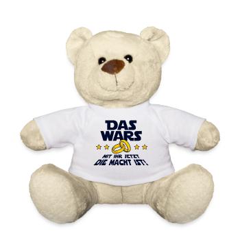 The Wars saying wedding bachelor party - Teddy Bear - white - Front