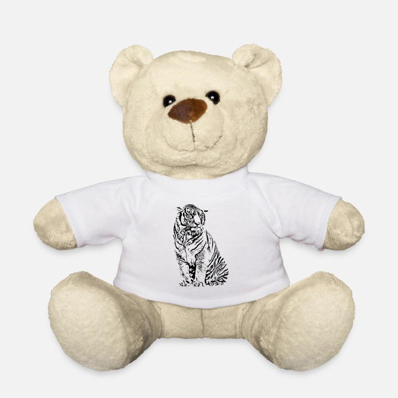 Tiger - Teddy - Weiß