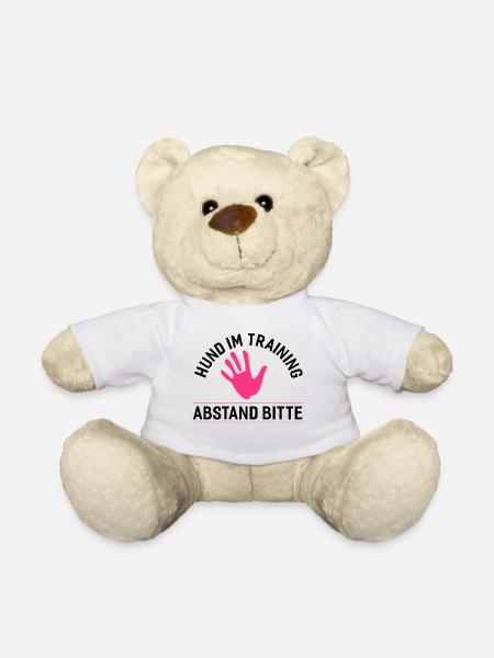 Hunde – Shirt Lieblingstier Training Geschenk - Teddy - Weiß