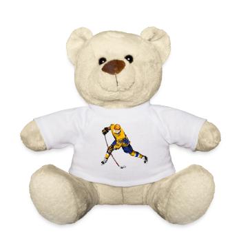 hockey - Teddy Bear - white - Front