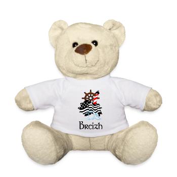 Bretagne - Nounours - blanc - Devant