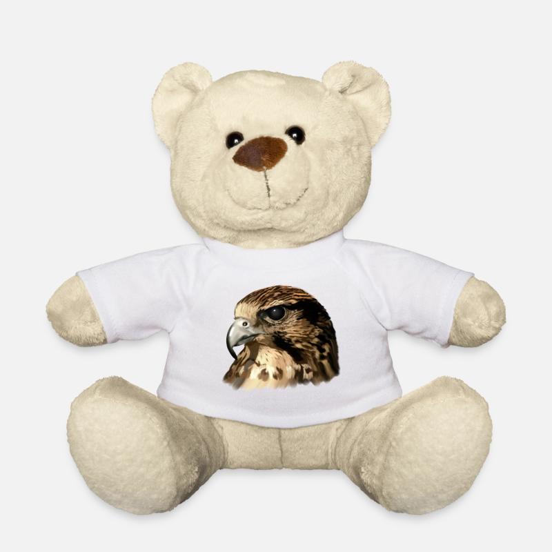 faucon - Nounours - blanc