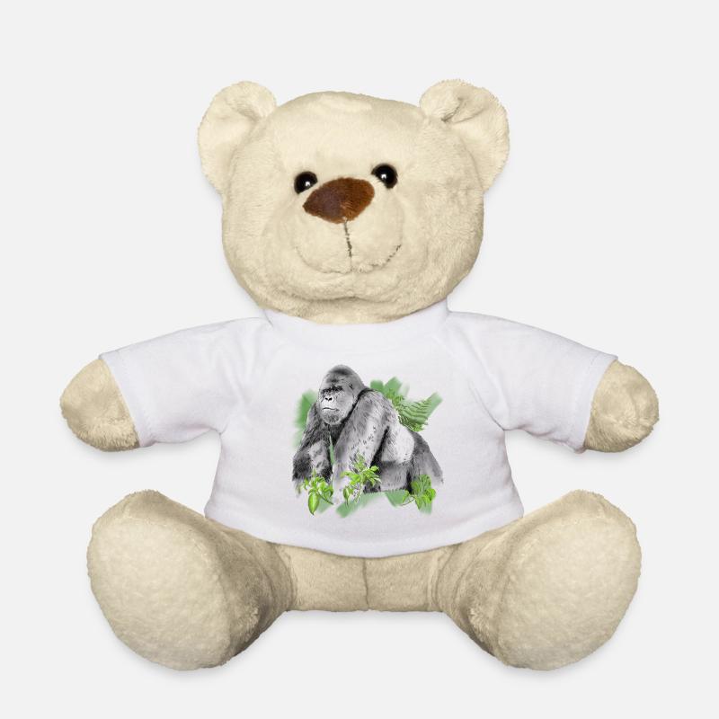 Gorilla - Nounours - blanc
