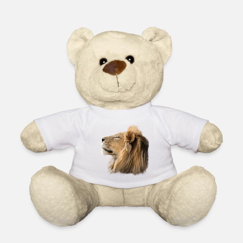 Löwe - Teddy - Weiß