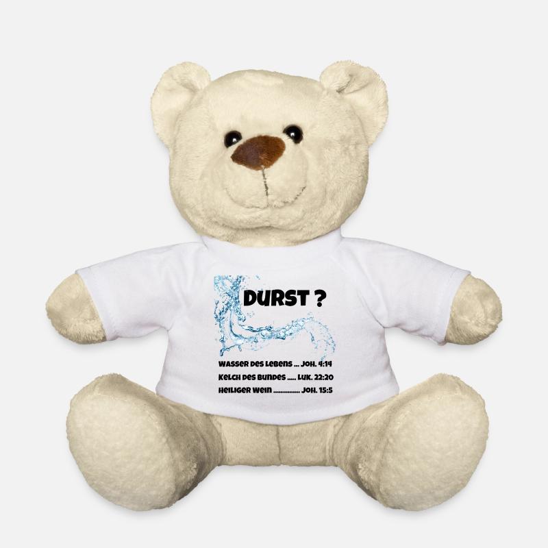 Durst? - schwarz - Teddy - Weiß