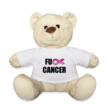 Fuck Cancer - Nounours - blanc - Devant