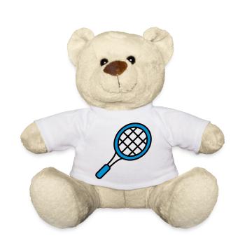 tennis - Teddy Bear - white - Front