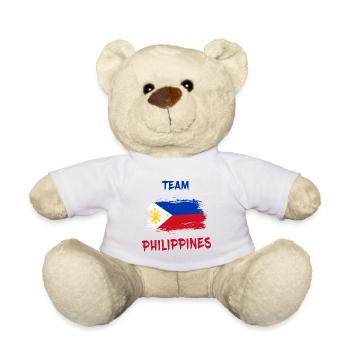 Team Philippinen / Manila - Teddy - Weiß - Vorne