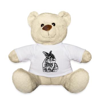 Häschen - Teddy - Weiß - Vorne