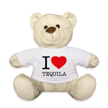 J'AIME TEQUILA - Nounours - blanc - Devant