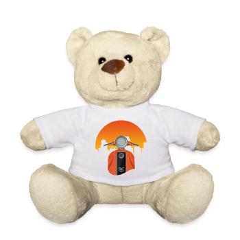 Altes Moped - Teddy - Weiß - Vorne