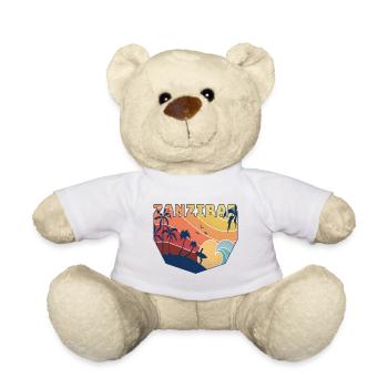 Surfer Design / Geschenk - Teddy - Weiß - Vorne