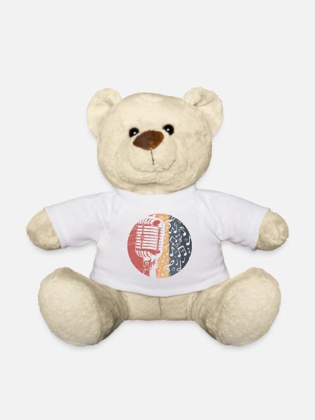 Mikrofon - Teddy - Weiß