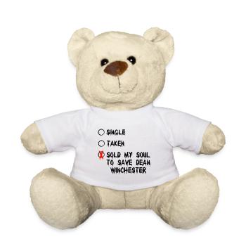 Supernatural - Teddy - Weiß - Vorne