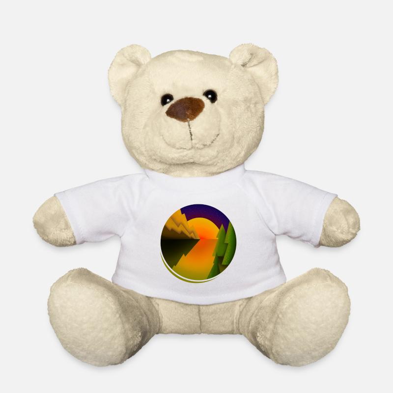 Sonnenuntergang - Teddy - Weiß