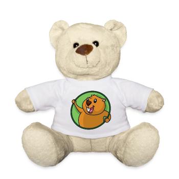 Biber - Teddy - Weiß - Vorne
