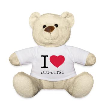 I LOVE JIU-JITSU - Teddy - Weiß - Vorne