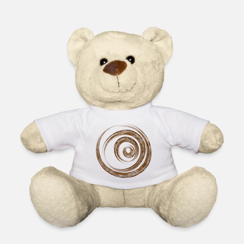 kreise - Teddy - Weiß