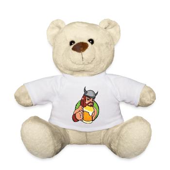 Wikinger Bier - Teddy - Weiß - Vorne