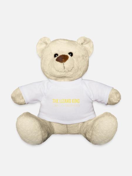 Lizard King, Geschenk, Geschenkidee - Teddy - Weiß