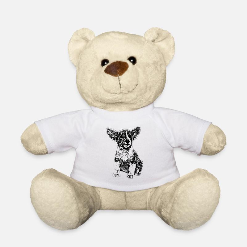Jack Russell - Nounours - blanc