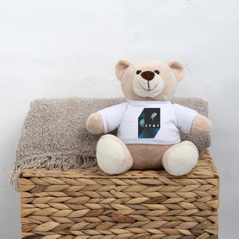 stay / morse code Teddy Bear