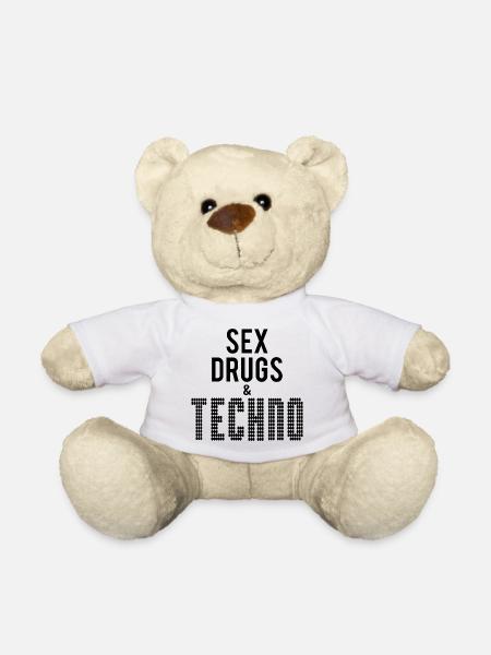 Techno - Teddy - Weiß