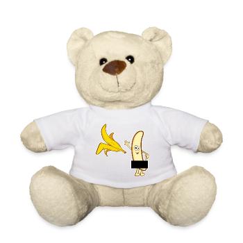 Ein freches TStück für ein freches Sie "zensierte - Teddy - Weiß - Vorne