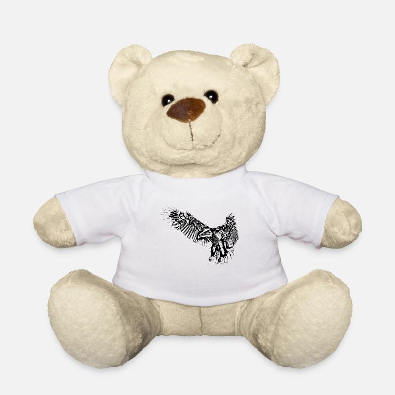 Adler - Teddy - Weiß