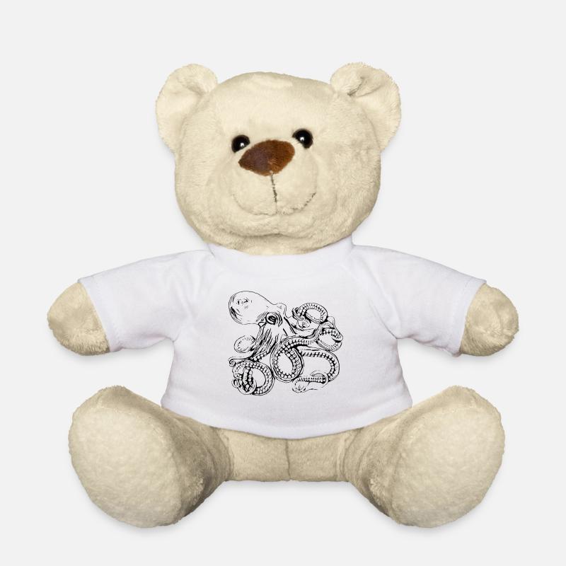 Kraken - Teddy - Weiß