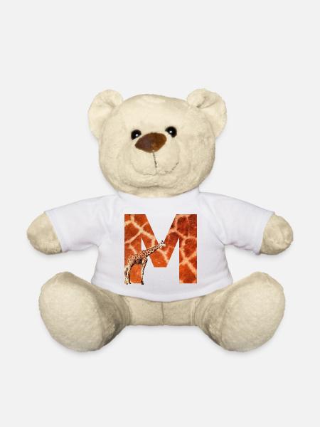 giraffe m - Teddy - Weiß