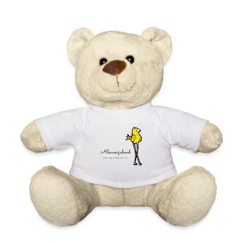 Alleinerziehend habe daher andere Perspektive - Teddy - Weiß - Vorne