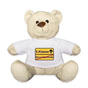 5.Klasse Aufstieg nach Grundschule - Teddy - Weiß - Vorne