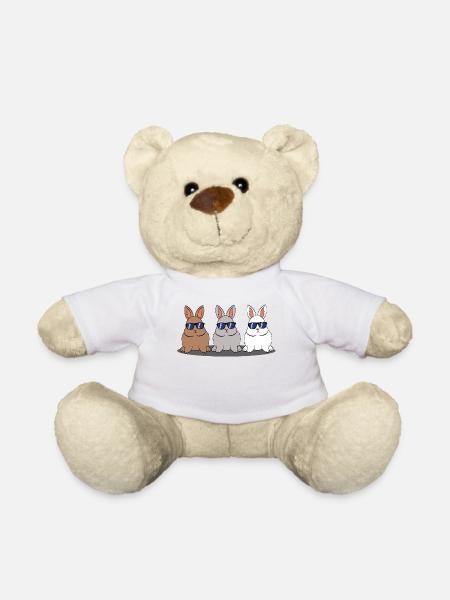 Cooles HäschenShirt für KaninchenLiebhaber " - Teddy - Weiß
