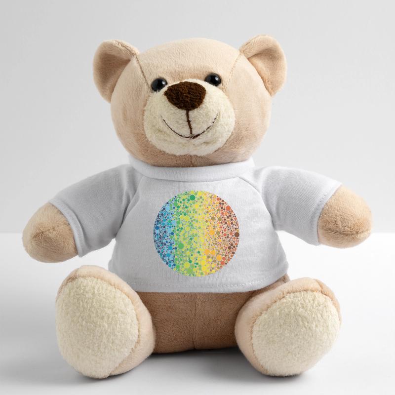 Sphère: composition des points en couleur Nounours