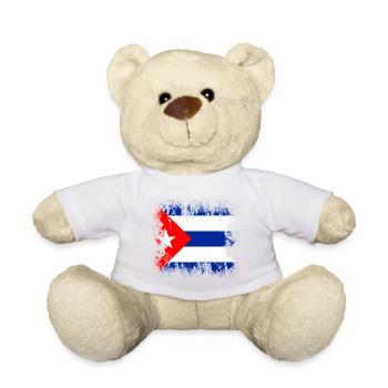 Cuba - Teddy Bear - white - Front